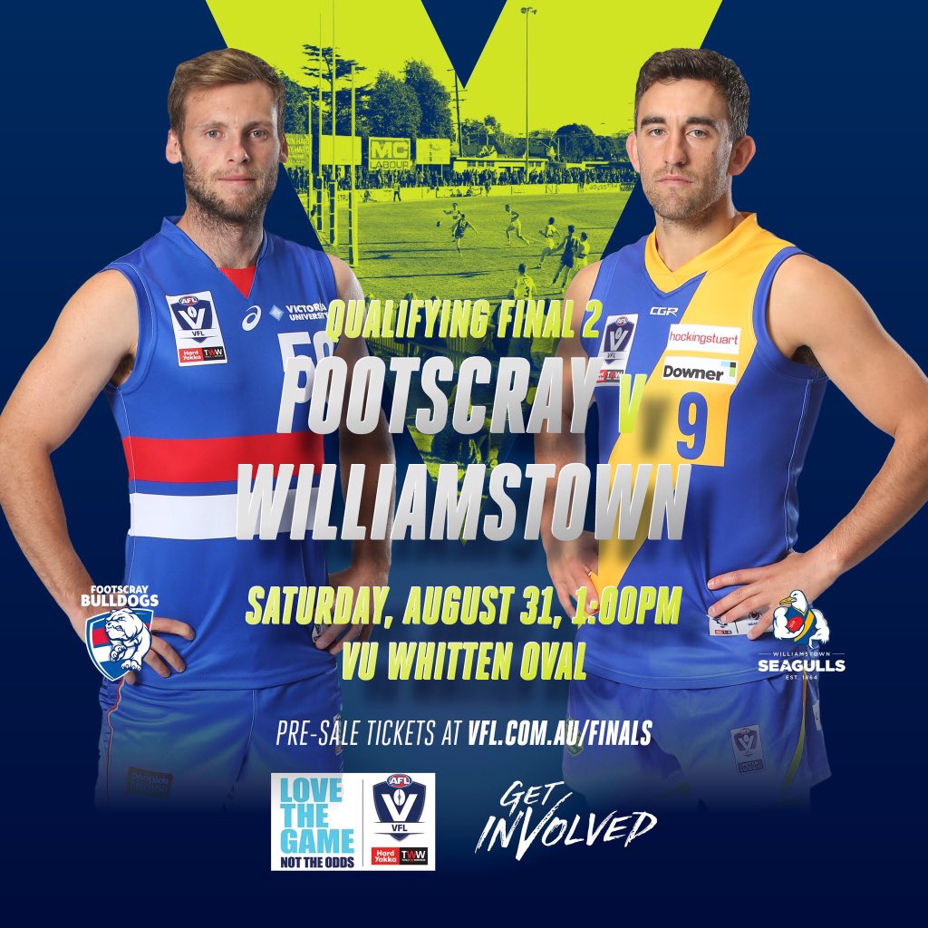 Looking forward to the finals campaign starting tomorrow v <a href="/FootscrayVFL/">Footscray Bulldogs</a> congratulations to the skipper on his 150th <a href="/VFL/">VFL / VFLW</a> match!