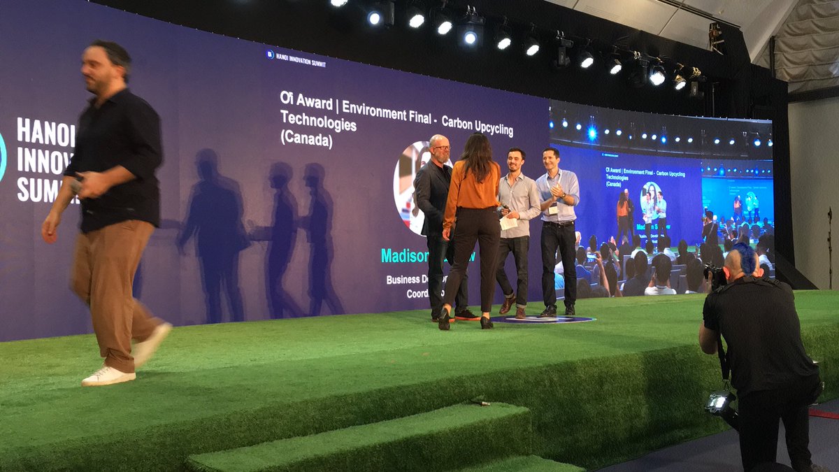 #HISVN2019 we have a winner 🎉🥇🏆 carbon upcycling!