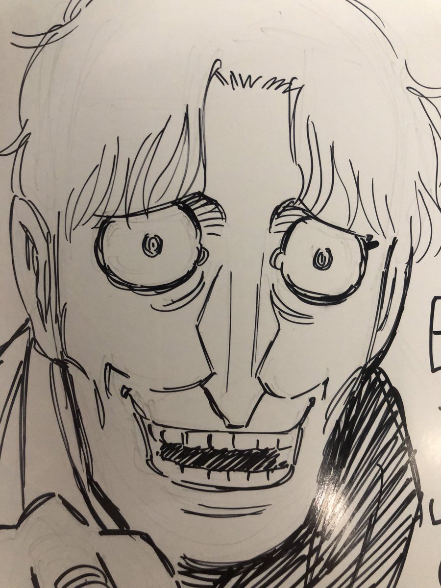 Satoshi Shimada アップしました 重ねてお礼申し上げます 19年8月30日の武者絵展にて 星野泰視氏に描いて頂いた 哲也 の登場人物 印南 です 哲也 印南 武者絵展