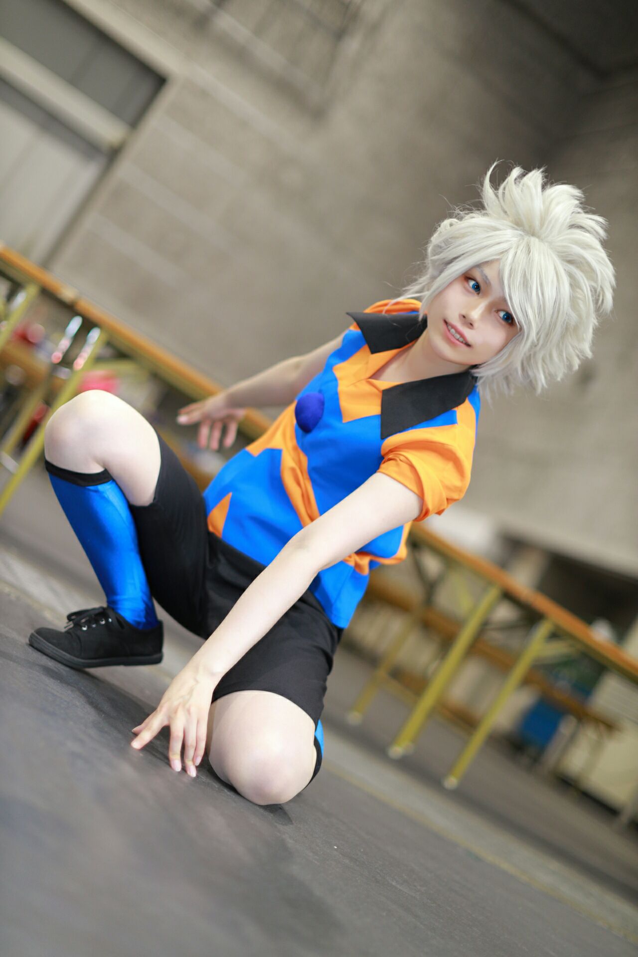 イナズマイレブン　バーン　コスプレほぼフルセット Amazon.co.jp: イナズマイレブン 雷門中ユニフォーム コスプレ