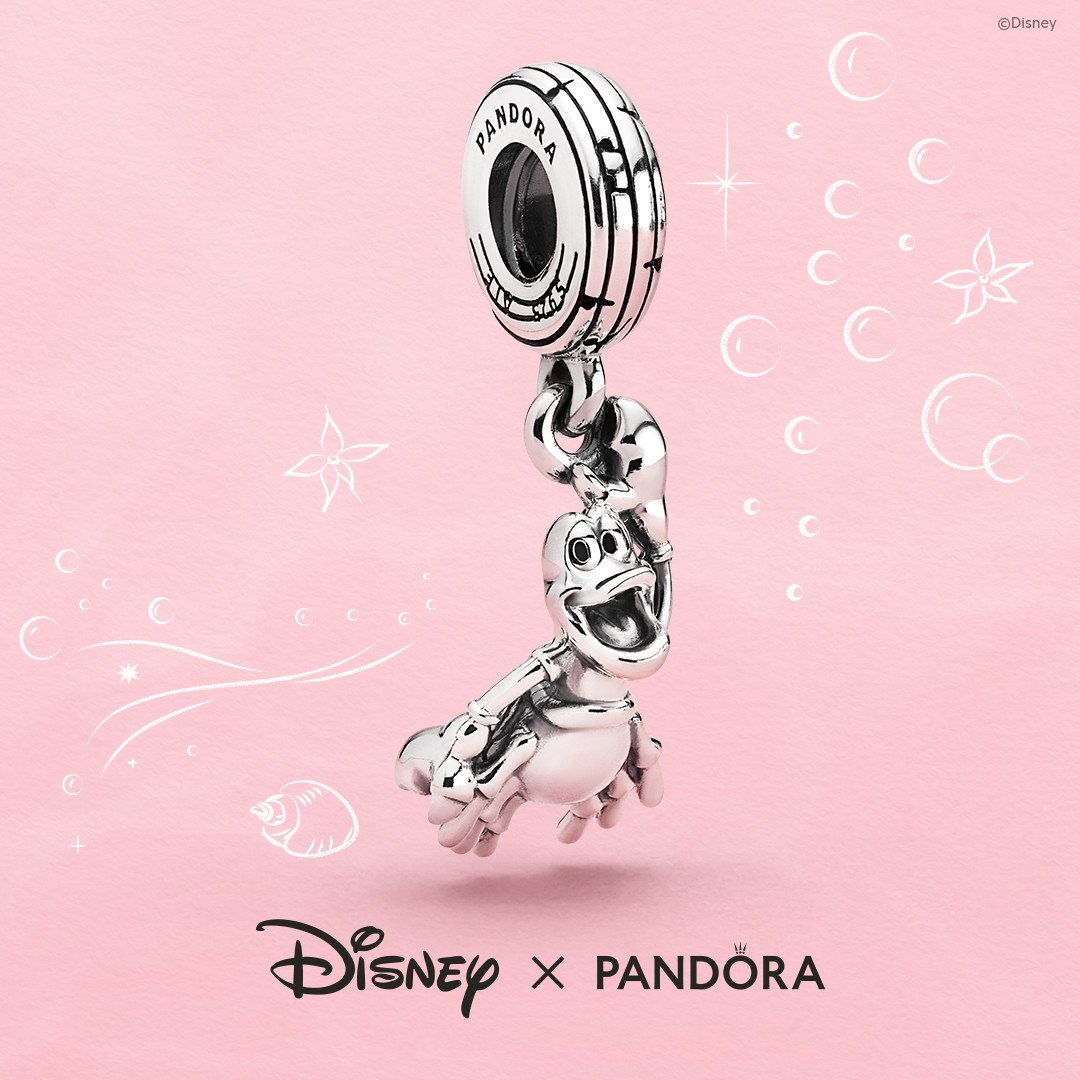 PANDORA_Cardiff's tweet photo. Under The Sea, Under The Sea! Don't let Sebastian get away from you with the new Autumn Collection!

#Pandora #LittleMermaid #DisneyPandora https://t.co/s0lFocn2pf