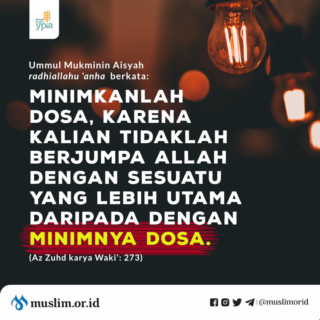 muslimorid's tweet photo. Minimkanlah dosa. Kenapa?

Silakan di-retweet. semoga bermanfaat. Barakallahu fiik. https://t.co/YKQoLh2ioU