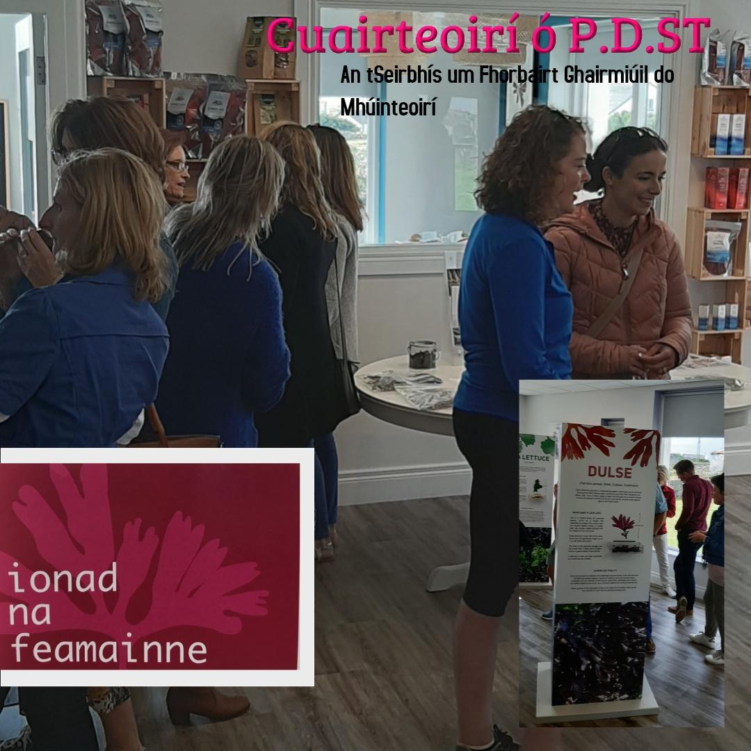 Cuairteoirí #PDST #TEACHers #learningtogether <a href="/seaweedcentre/">The Seaweed Centre</a>