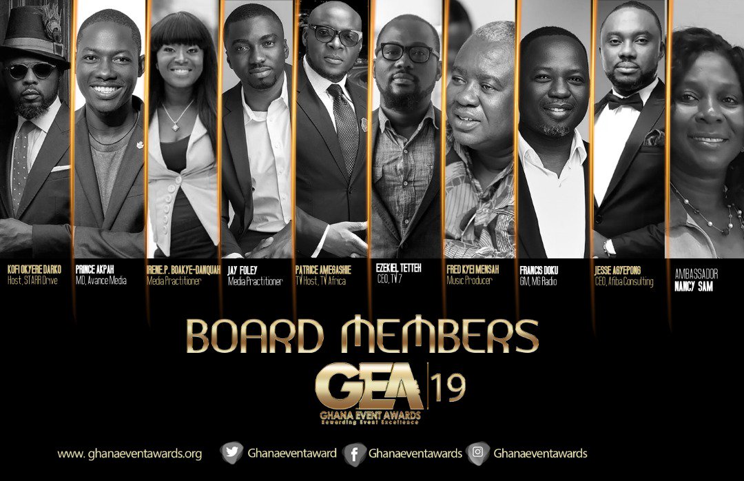 princeakpah's tweet photo. Great to be serving as a board &amp; jury member of the 2019 Ghana Event Awards among all these industry giants.

#GhanaEventAwards #GEA19 https://t.co/ObK6JEvdko