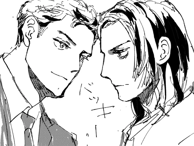 左もバッキーのつもりで描いたけど髪型も顔もなんか違うよね。。 
