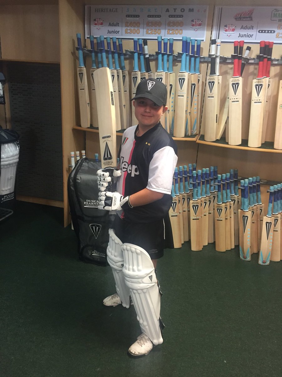 duncanfearnley's tweet photo. Welcome to the Fearnley Team Max Warby @gwentcricket @sudbrookcc @mew22v 🏏! All the best for the 2019/20 season  #Sponsoredplayer #grassroots https://t.co/lrsHJhn7Kv