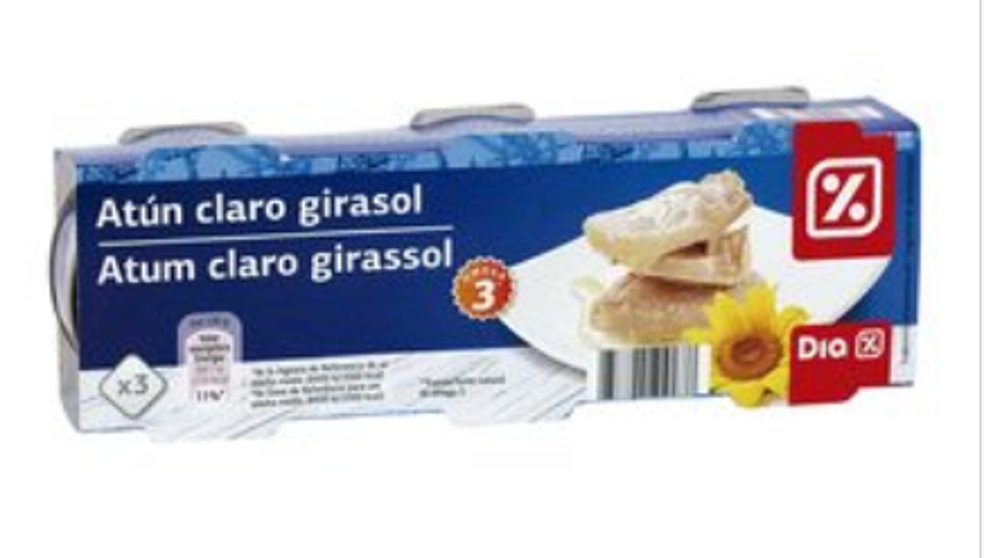 #Alimentación: ⚠️ Activada la alerta  sanitaria por parte de la Agencia Española de Seguridad Alimentaria y Nutrición (AESAN) de <a href="/sanidadgob/">Ministerio de Sanidad</a> por la presencia de la toxina botulínica en conservas de atún en aceite de girasol de la marca DIA.

ℹ️ Más info: aecosan.msssi.gob.es/AECOSAN/web/no…