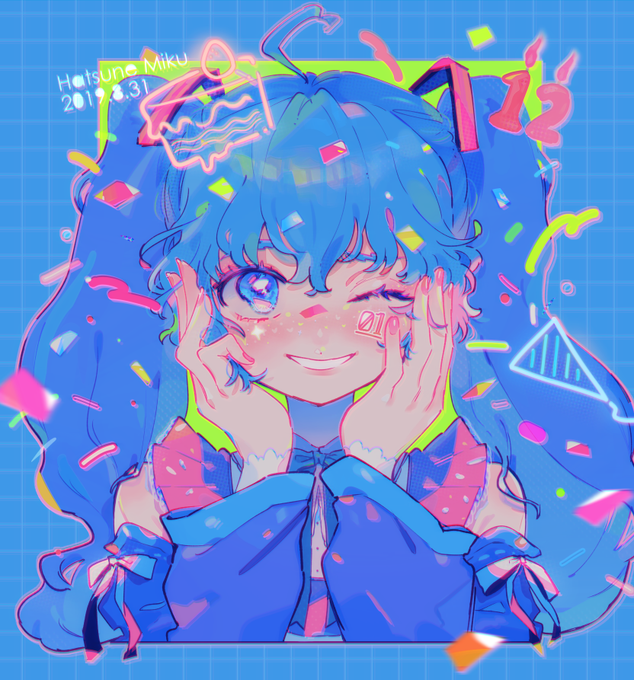 「初音ミク生誕祭2019」のTwitter画像/イラスト(新着))