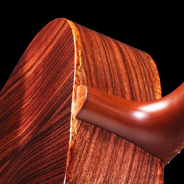 #Faithguitars Carolina - 2006 by Patrick James Eggle. Koa binding on Indian Rosewood. 😲👍😲❤️