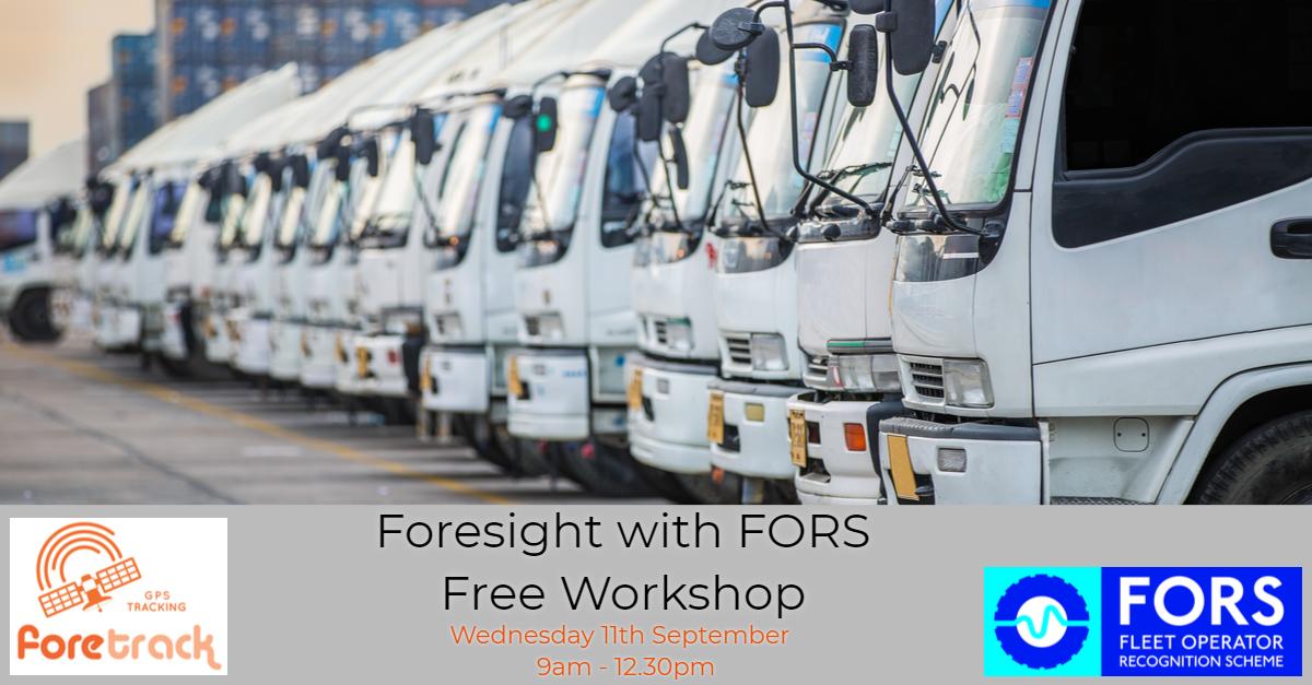 Our free workshop will give you the opportunity to spend time with the Foresolutions &amp; FORS teams who will answer any questions you have about FORS accreditation. Register for your free place today. bit.ly/2Nm5bdS