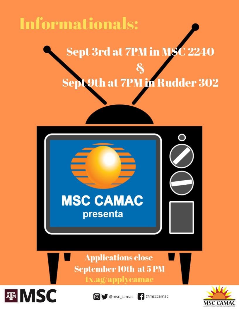 MSC_CAMAC's tweet photo. Want to learn more about MSC CAMAC? Come to our informationals! See you there! #msccamac https://t.co/V3i9QSL2hV