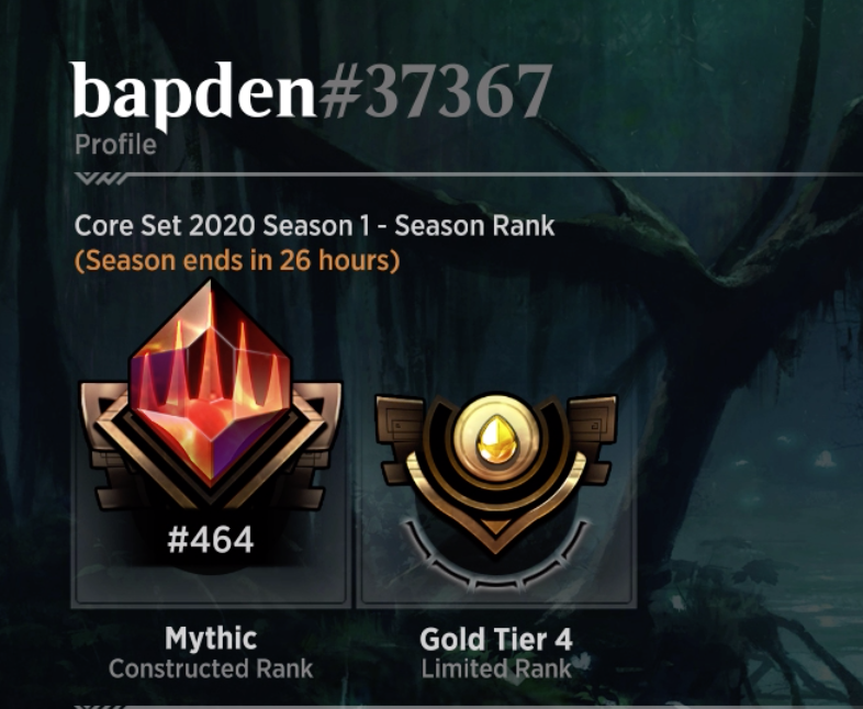 bapdenMTG's tweet photo. I should be fine here :) 
Last game was a 2-0 vs Vampires 🦇 https://t.co/POUkAFKfyD