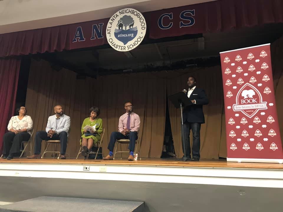 RedefinEDAtl's tweet photo. We attended Better Outcomes for Our Kidsโ East Atlanta Community Talk last night at Atlanta Neighborhood Charter School featuring a great panel of community and school leaders.
#BOOKAtl #ACityChanging https://t.co/TT9nXbhrsb