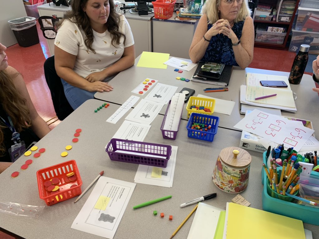 Result, change, and start unknown...oh my!   In first grade planning we created CRA models for each of the problem types.  Knowing what to look for helps us to guide student learning. <a href="/BTW_HCPS/">B.T. Washington</a>