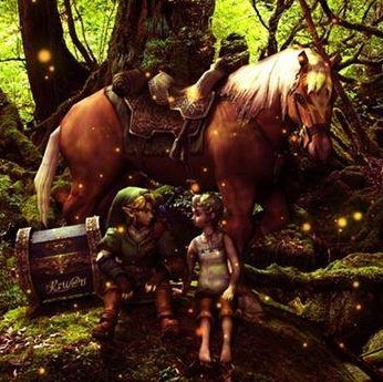 "All I want is to spend time with my friend Ilia." Link said with a soft sigh escaping his lips.