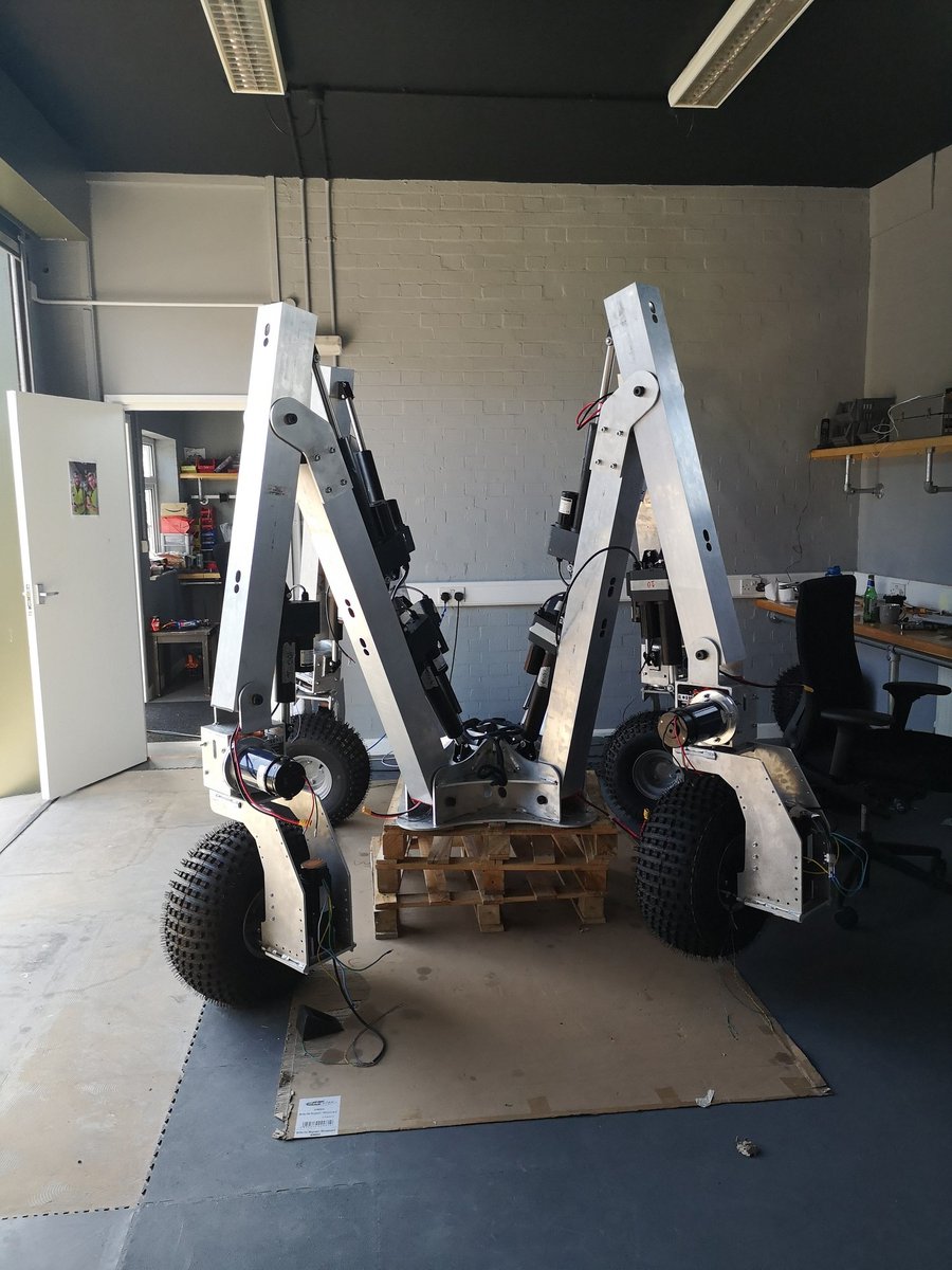 HuttonCSC's tweet image. Visit to the small robot company