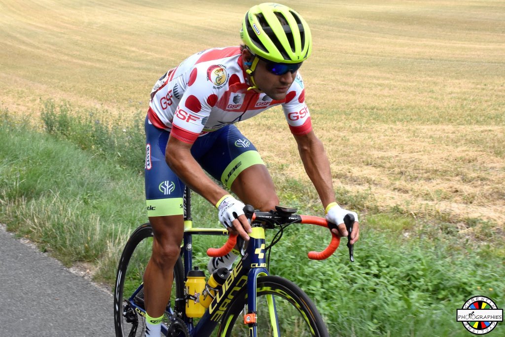 marcominnaard's tweet photo. Happy to take this 🔴⚪️🔴⚪️ polka dot jersey home! 😃 Also a great last stage win by @andreapasqualon 🏆👏💪 #tourpoitoucharentes #teamwantygobert 📷Corentin https://t.co/mcaCqUxwve
