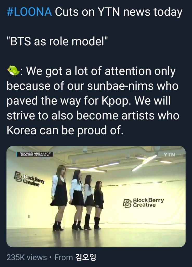 Mary A Thread Of Korean Idols Artists Industry People Saying Bts Paved The Way