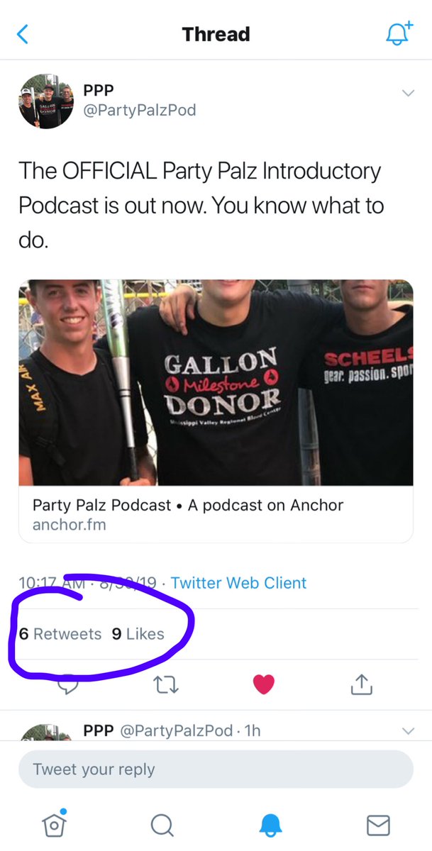 PartyPalzPod's tweet photo. One of the many reasons we love our fan base. You guys are the best!! ❤️ #nice https://t.co/9nwXScwTwF