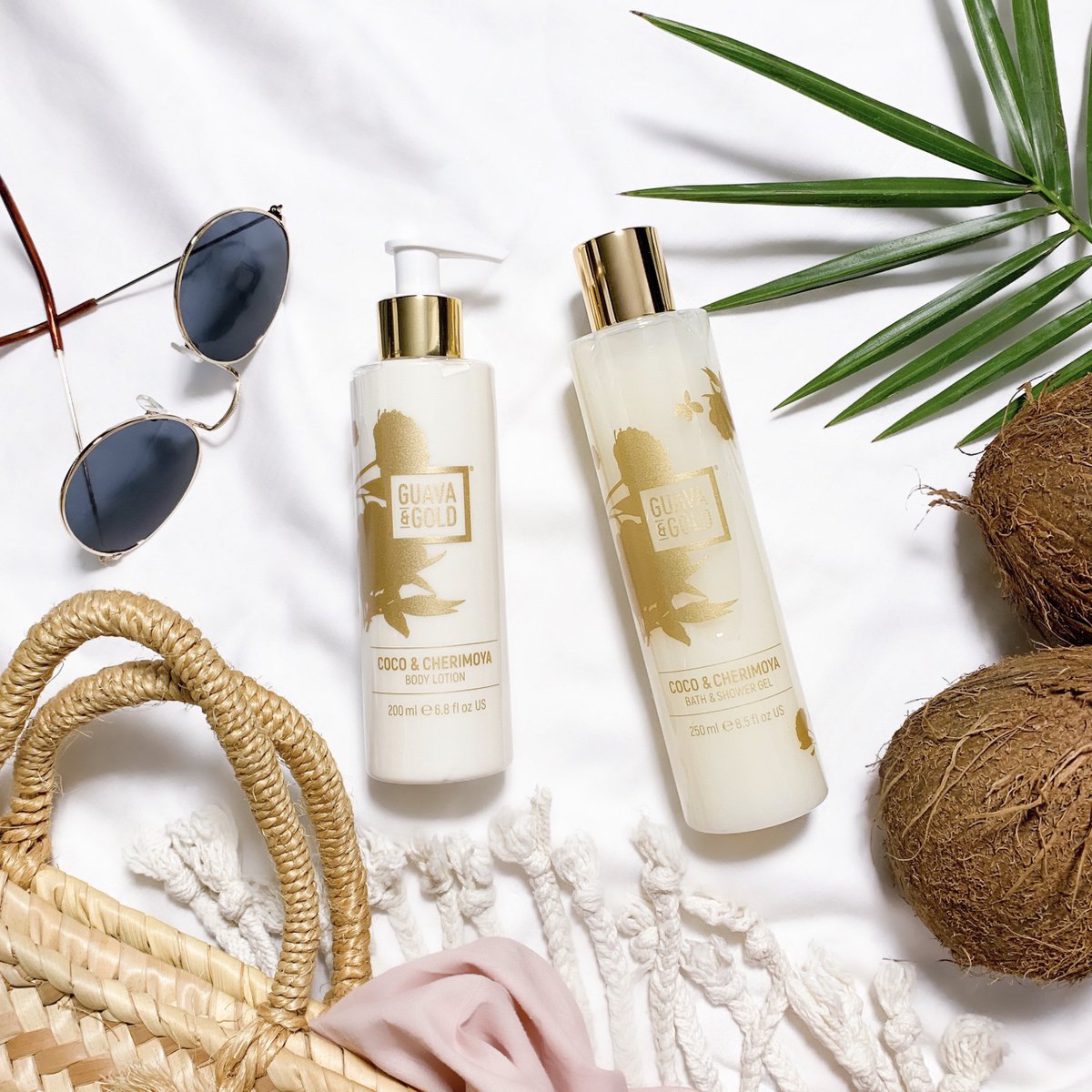 Vitamin Sea may be good for your soul but it can wreak havoc on your skin. Too much time in the sun can lead to dry skin, and no one wants that! 🙅 Keep your skin hydrated, moisturised and healthy with our Coco and Cherimoya shower gel and body lotion.