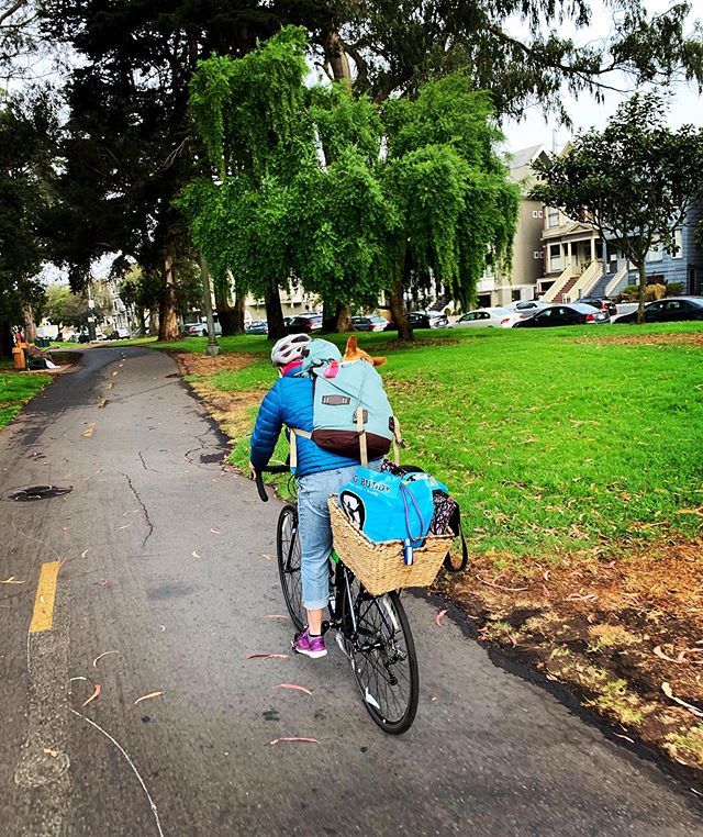 biketoeverythng's tweet image. Someone has a dog in their backpack going through the Panhandle! I love this little stretch of car free area on people’s commutes through San Francisco. #panhandlepark #dogsonbikes #dogbackpack #bikewithdogs #dogsofinstagram #bikecommuting #commutebybike… ift.tt/329QSxc