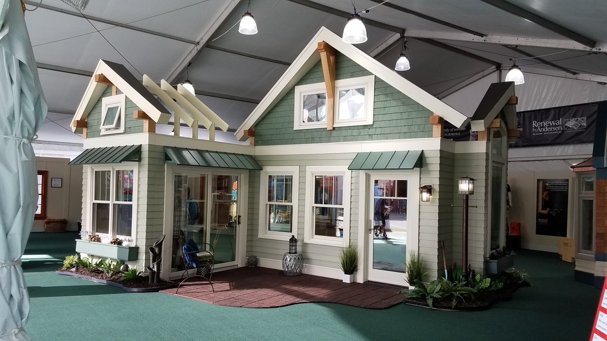 centpoint's tweet image. CenterPoint Marketing joined forces with Renewal by Andersen  for the Great Minnesota Get-Together. #mnstatefair Get a free pressed penny when you visit their booth inside the tent on the west side of Cosgrove just north of Dan Patch #events #environments
