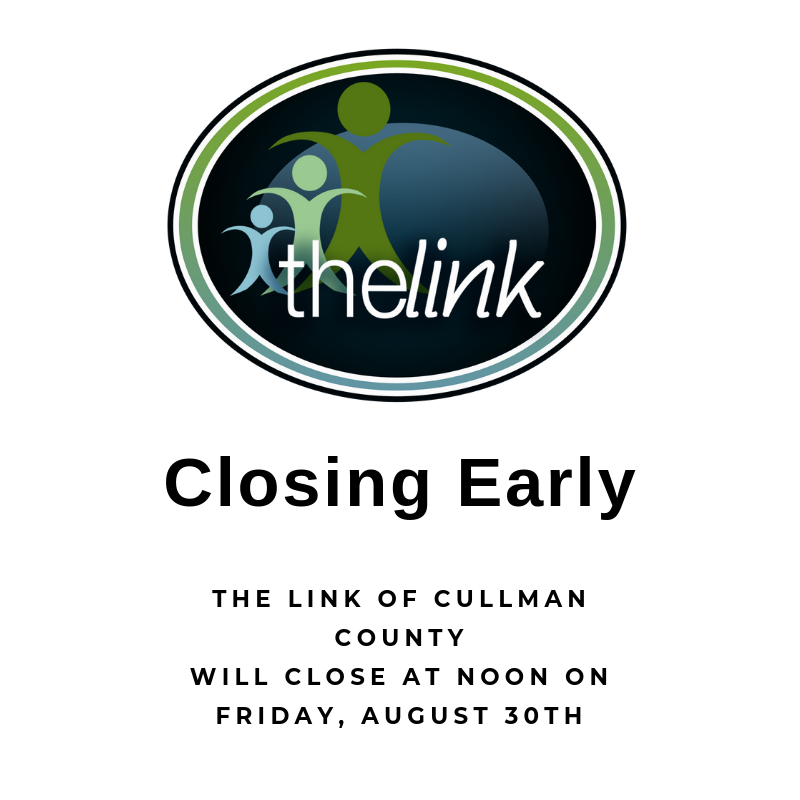 linkingcullman's tweet photo. The Link will be closing at Noon on Friday, August 30th and will be closed ALL DAY on Monday, September 2nd for Labor Day.

We will return on Tuesday, September 3rd at 8:30 AM.

Have a safe and blessed holiday! #thelink #Cullman https://t.co/4vlpRsk2gj