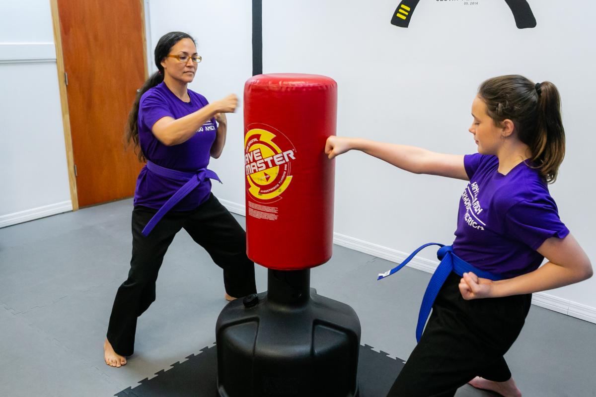 ToddPerryTKD's tweet photo. Around here, saying, "You fight like a girl" is a compliment. https://t.co/hNmEGiACwb