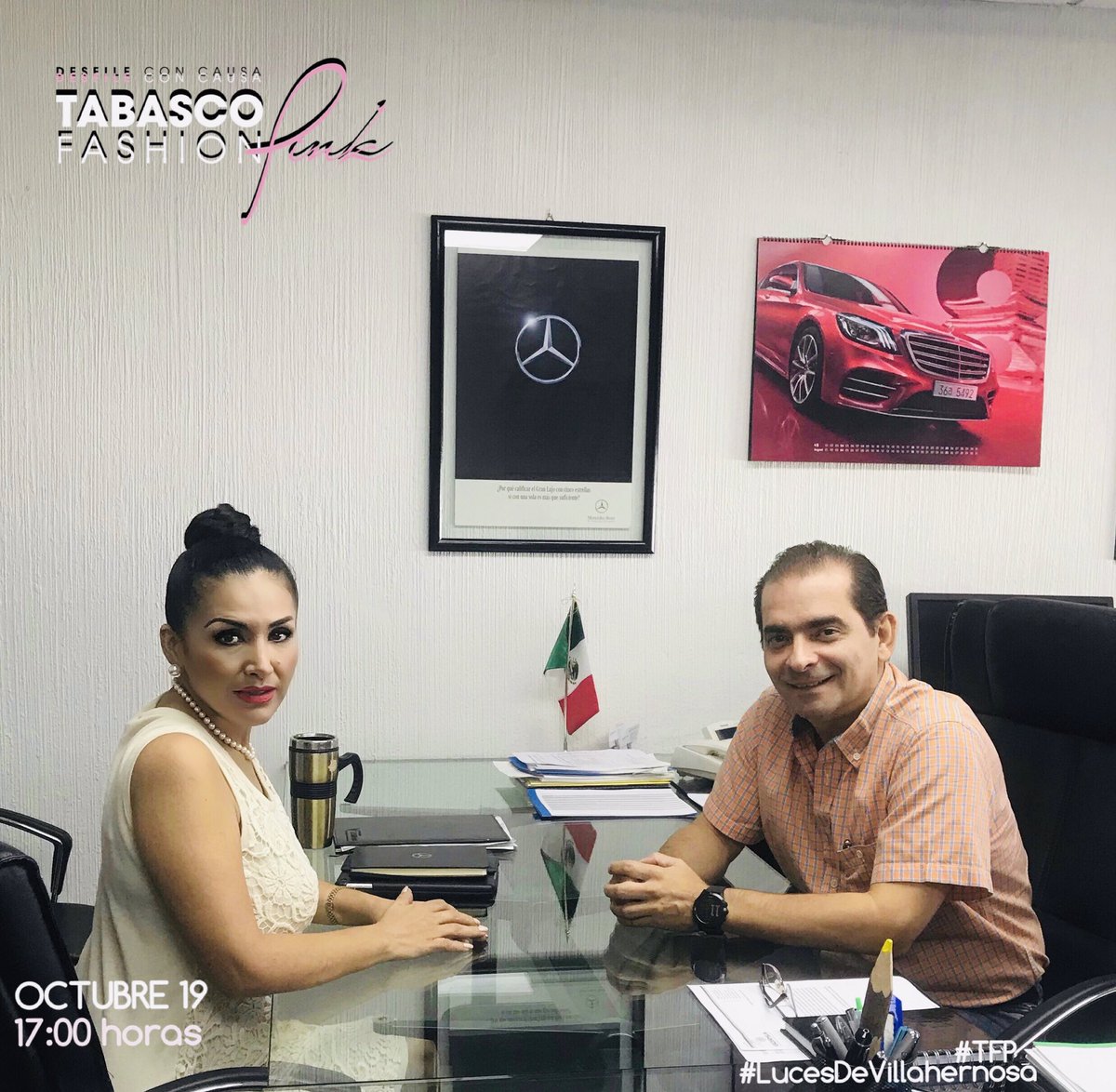YennyTabasco's tweet photo. Agradezco a #MercedesBenz que por segundo ocasión nos acompaña en este propuesta, #TabascoFashionPink congrega a los creativos de más alto perfil gracias a la disposición de empresas como las que pertenecen al grupo DG. #DesfileDeModa #CáncerDeMama -#EdicionLucesDeVillahermosa https://t.co/9L4ORcWcoN