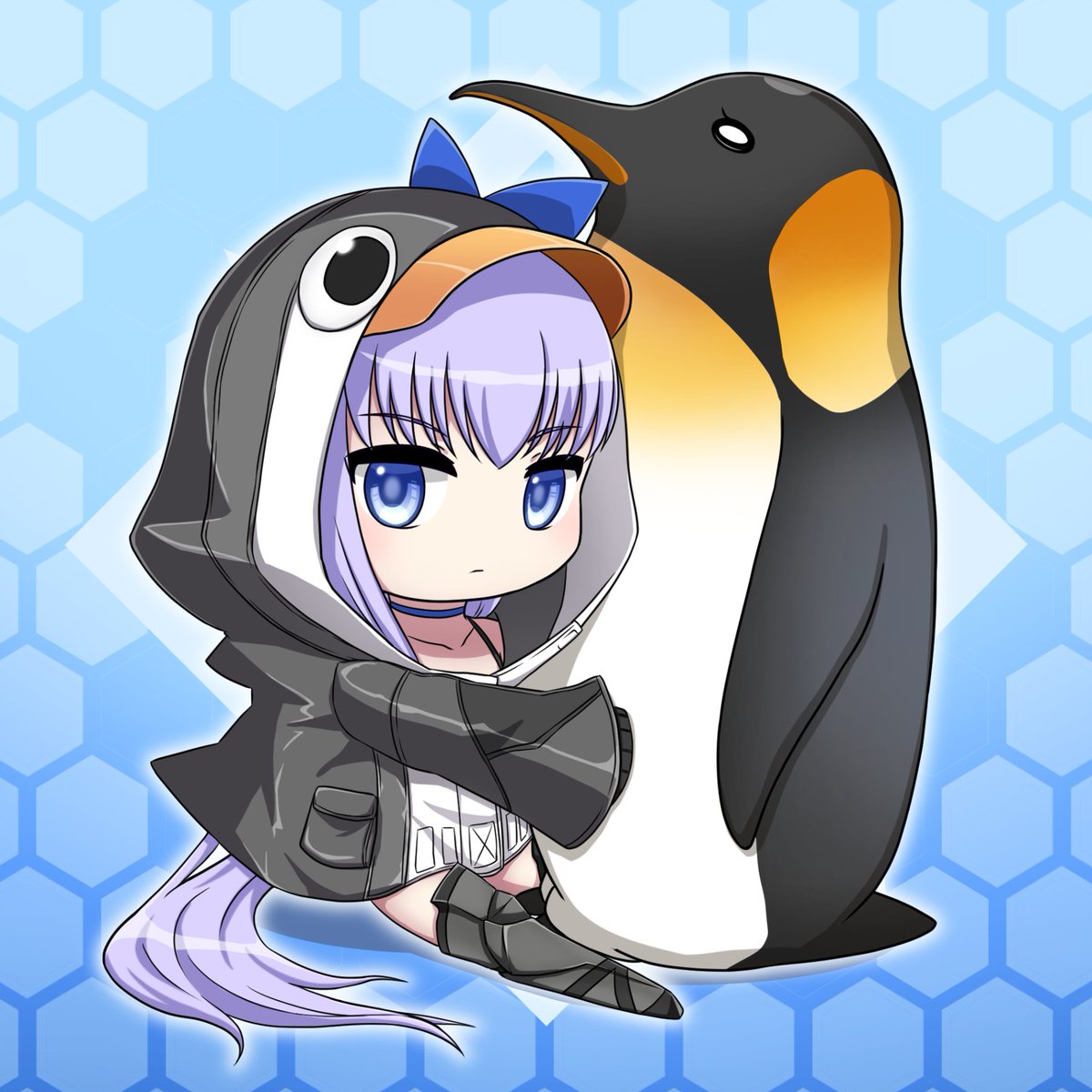 Sasanqua サザンカ Twitterren Fgoちびキャラ第19弾はラムダリリスこと水着メルト ペンギン もといリヴァイアサンパーカー可愛いですね