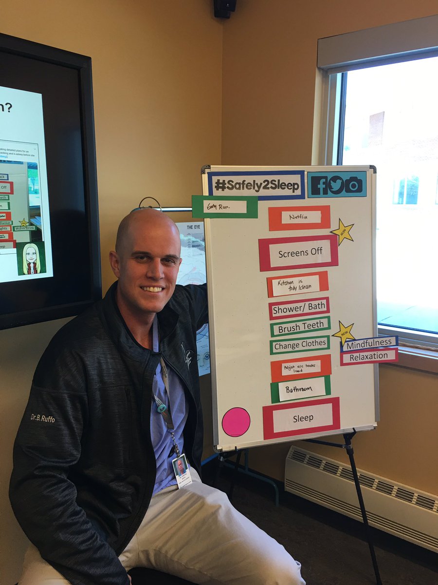CanadianLibby's tweet photo. #Safely2Sleep is up in Dauphin, MB talking to the new crop of family medicine residents @PrairieMtHealth about sleep promotion in the community, in the hospital and in long term care. Sometimes sleep starts with a clean and tidy kitchen! https://t.co/o8gBWbxnya