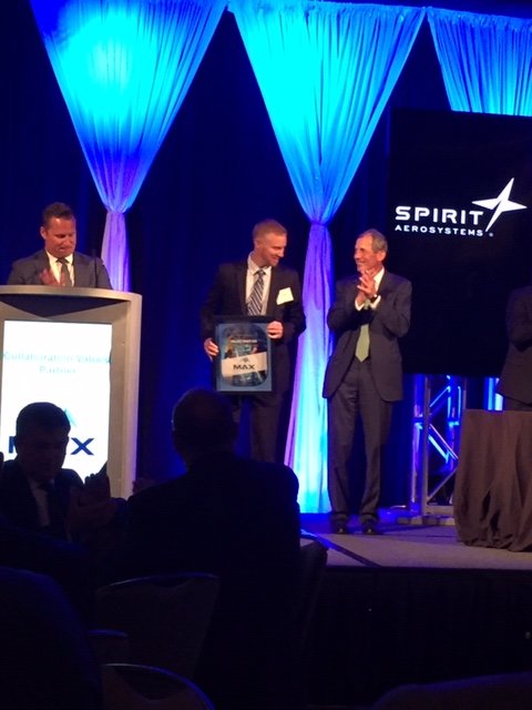 What a great night last night! Proud to partner with 
<a href="/SpiritAero/">Spirit AeroSystems</a> on the many projects we have to date, humbled to be recognized for the hard work we put forth each and every day and honored to be part of such a great team here at MAX! - SP