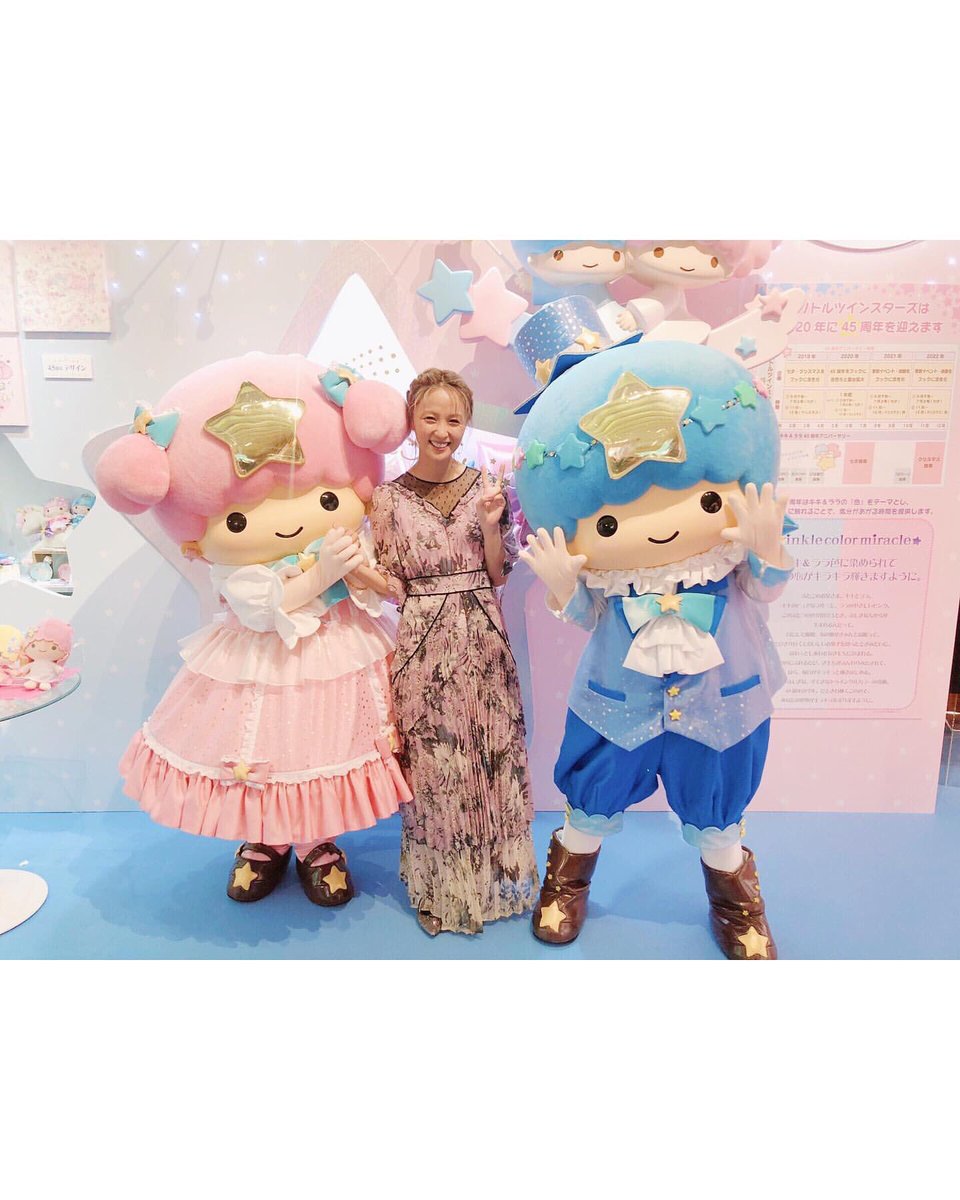 Dream Ami V Twitter なんと Little Twin Stars のキキララちゃんとコラボさせていただくことになりました Dream Ami Little Twin Stars コラボレーションプロジェクト 10月中旬頃にスタートします コラボグッズの販売やイベントなどを予定して
