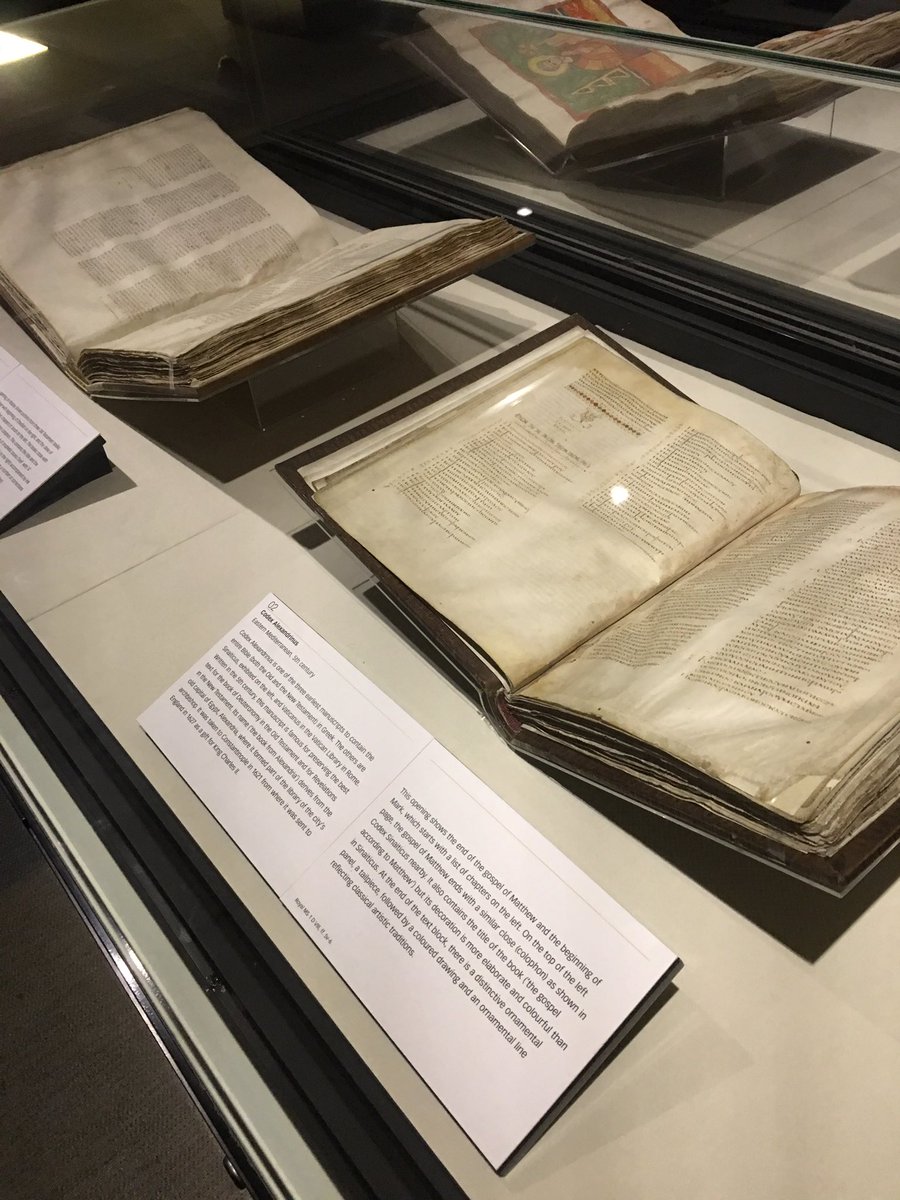 vaisamar's tweet image. Even after you have seen them a thousand times. #codexsinaiticus #codexalexandrinus