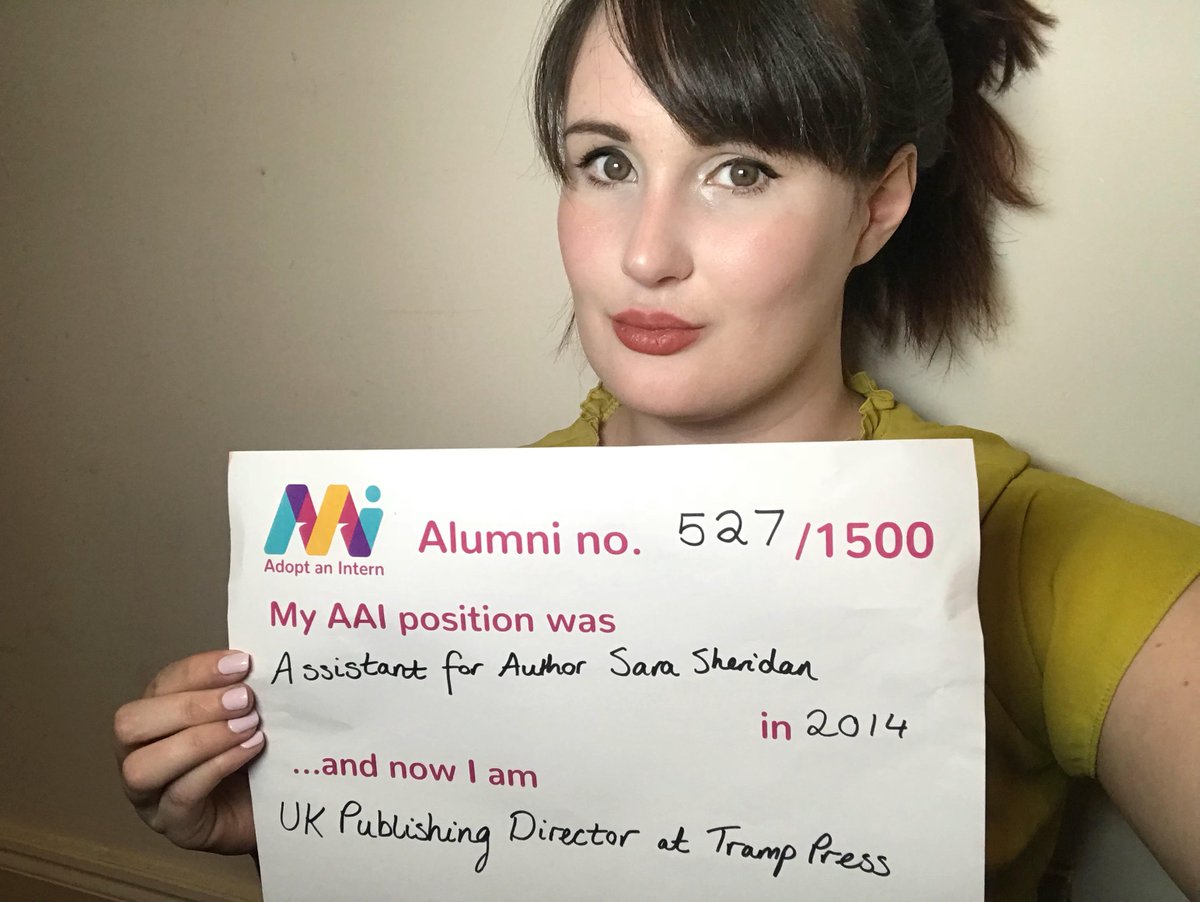AAIEmploy's tweet photo. A sneaky last-minute #InternsWork submission from @lauraewaddell!
Laura's #internship with @sarasheridan in 2014 kickstarted an incredible career in writing & #publishing, leading her to @TheScotsman, @TrampPress, @gutter_magazine & many more.
Thanks for being part of OUR story! https://t.co/rMP3Fiidn3