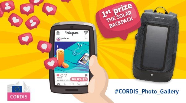 CORDIS_EU's tweet photo. Share your photos with #researchEU or CORDIS #ResultsPack in hand and be part of our #CORDIS_Photo_Gallery 📸
Six best photos will be awarded with @CORDIS_EU goodies 🎁
Find out how to participate ⤵️
https://t.co/CZbr4RskAs https://t.co/lKG9avNaQr