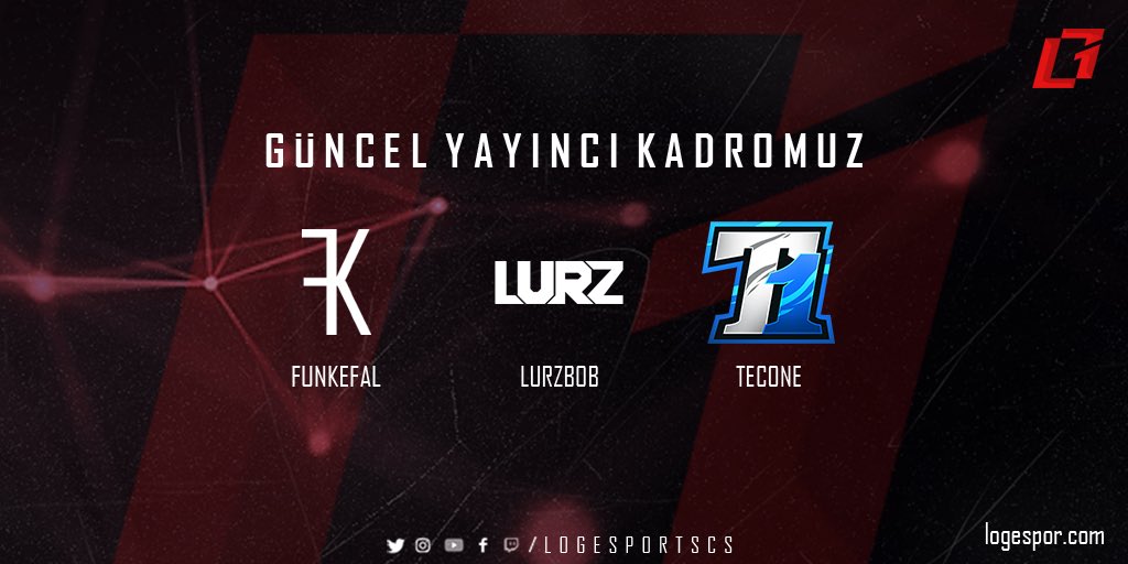 Bugun projelerimizden biri olan LOG TV çalışmamızı sizlere duyurmaktan gurur duyuyoruz ! Artık LOG Esports oyuncularının yanısıra sevdiğiniz yayıncılarıda LOG TV çatısı altında izleyebileceksiniz. LOG Esports ailesine hoşgeldiniz ! <a href="/gokaynogayer/">Gökay Nogayer</a> , <a href="/lurzy0y0/">lurzy0y0</a> ,  Funkefal 💪
