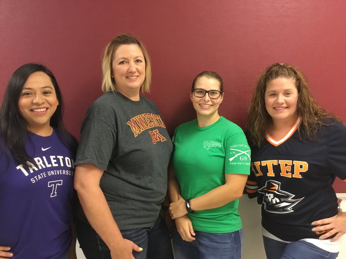 Rockin’ our alma maters! ⁦<a href="/Austin_Broncos/">Austin Middle School</a>⁩ #irvinggoestocollege ⁦<a href="/EBriseno_ams/">Mrs. Briseno-Guillen</a>⁩ <a href="/MsHughes06/">𝐌𝐬𝐇𝐮𝐠𝐡𝐞𝐬</a> ⁦<a href="/carol_moore82/">Carol Moore</a>⁩