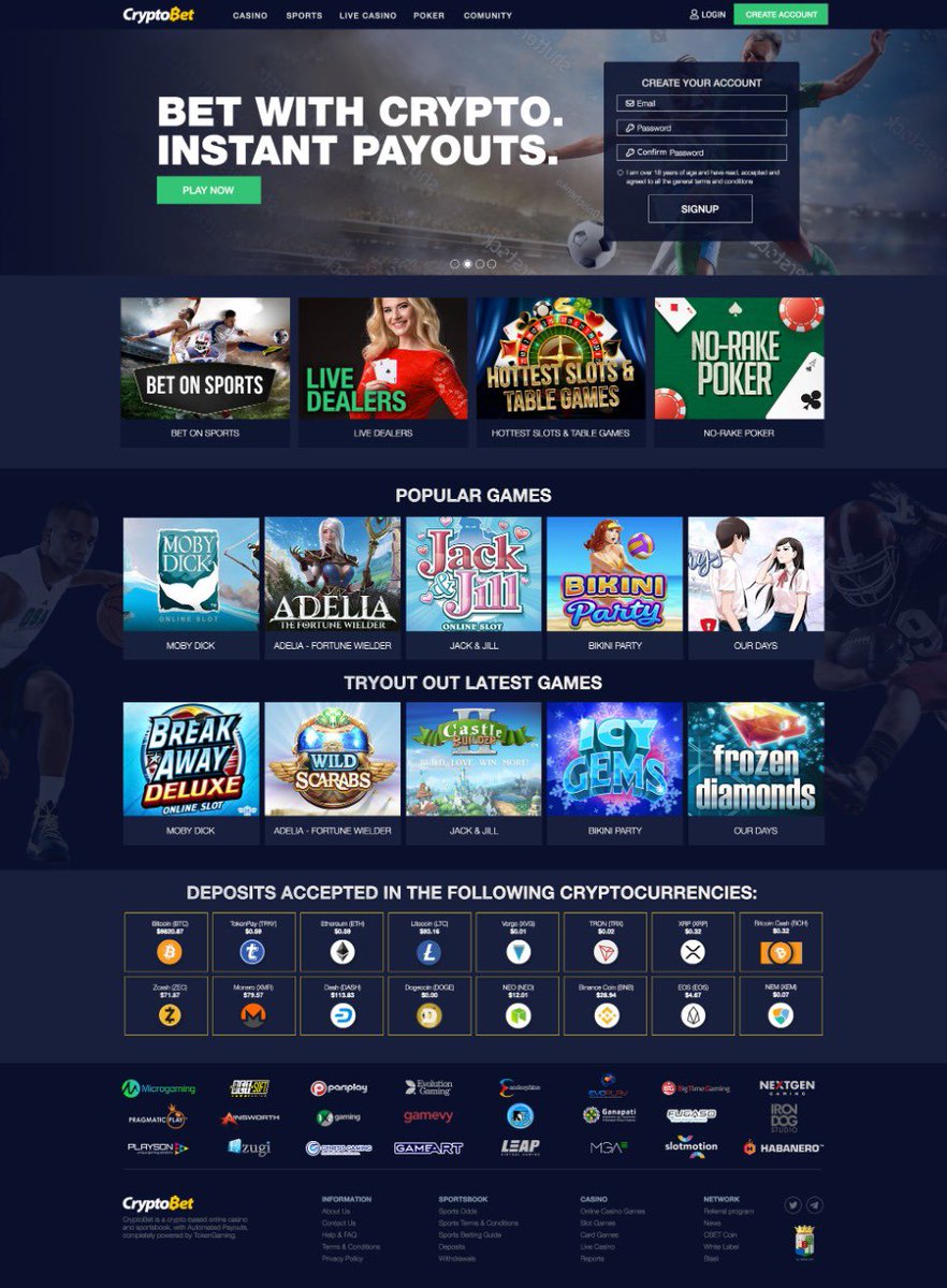 CryptoBet.com tweet media