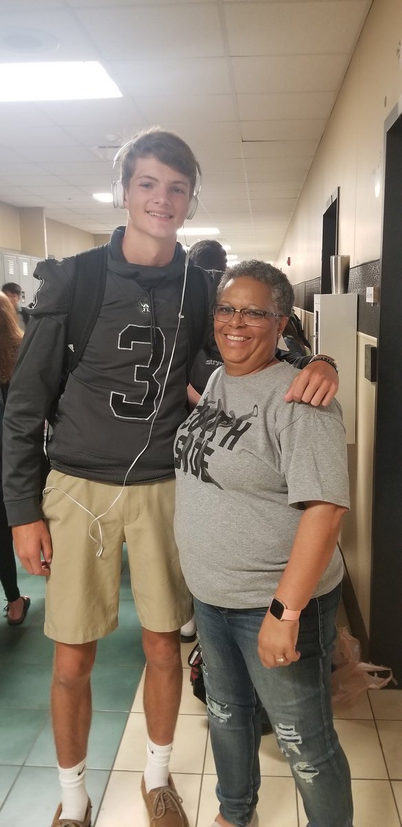 #1 quarterback with #1 fan. #spartanpride #gameday #wcpsleads #wcps