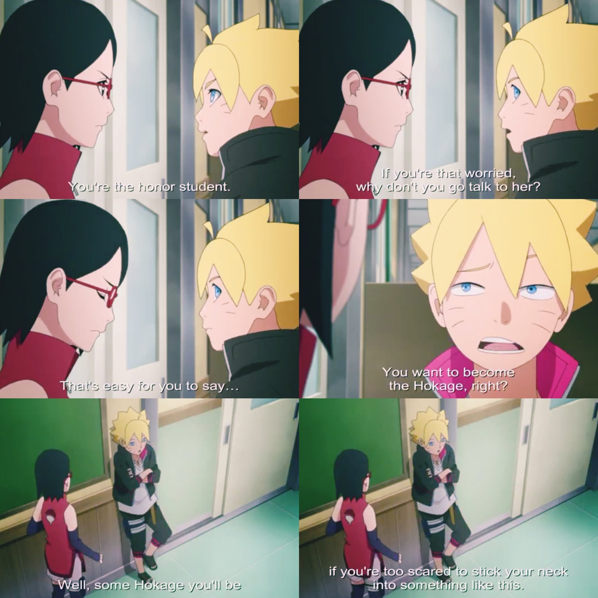 sycnu Boruto Advise Sarada Ep 35 Ep 71 Ep 95 Boruto Saradauchiha Mitsuki Naruto Sasuke Sakura