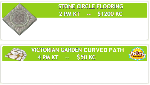 WIdotcom's tweet photo. #CurioRareAlert #Webkinz #Arte_Fact has two rares for August 30th, 2 pm he has The Stone Circle flooring in all accounts for 1200 KC and at 4 pm is the Victorian Garden Curved path in Deluxe for 50 KC https://t.co/lokHFRYnoK