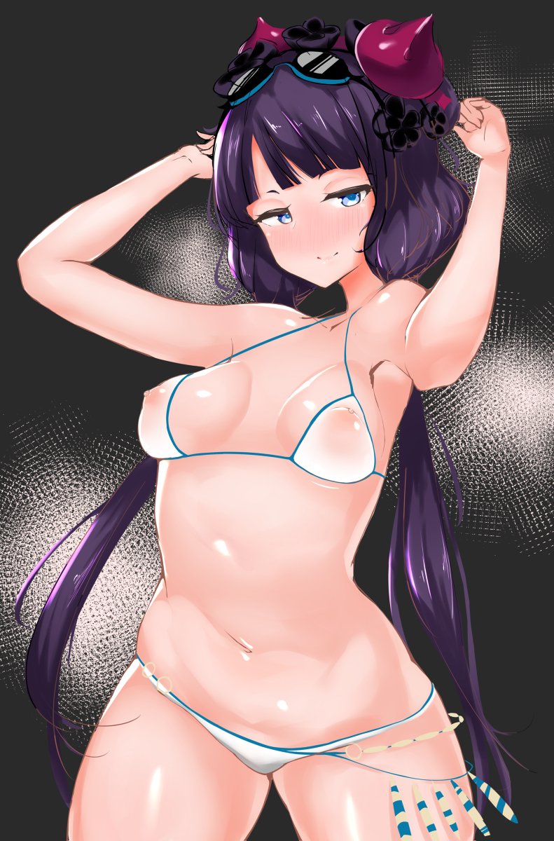 [R-18] 水着北斎 #FGO #葛飾北斎(水着) https://t.co/WFovBOyANv 