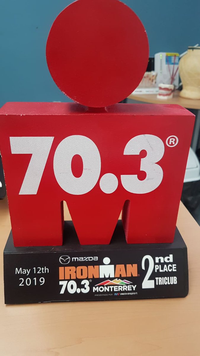 PROCYCLINGTRIA1's tweet photo. Ayer finalmente recibimos el trofeo por nuestro 2 lugar por equipos obtenido en la pasada edición de #703IMMTY gracias a todos nuestros atletas, este premio es de y para ellos.

#GiveThemHell https://t.co/XmPhNcLE1k