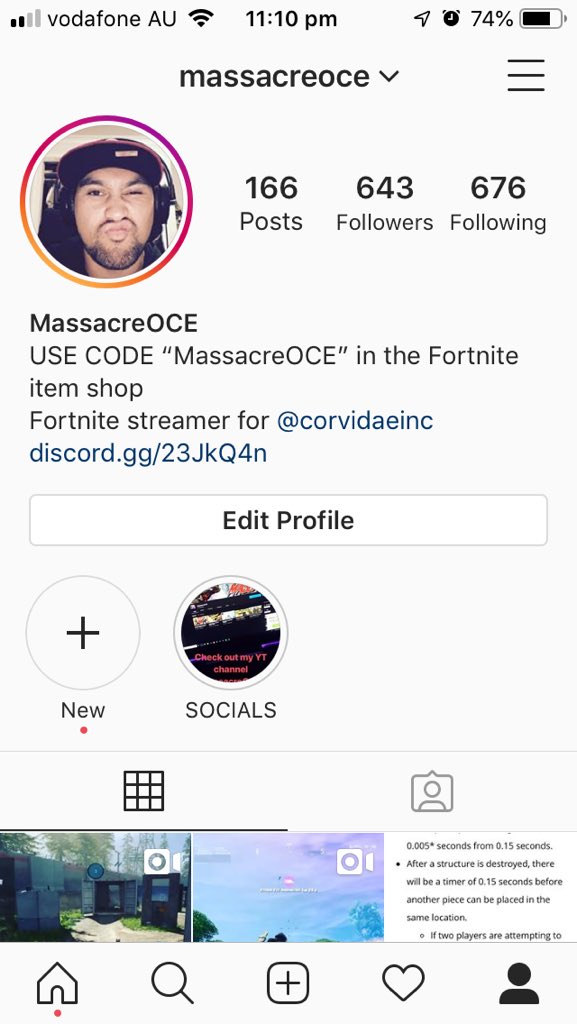 MassacreOCE's tweet image. If your wondering why I’ve been a bit inactive on twitter it’s because I’ve found instagram as a helpful tool for gaming. So ya boys insta is MassacreOCE if y’all want to follow.