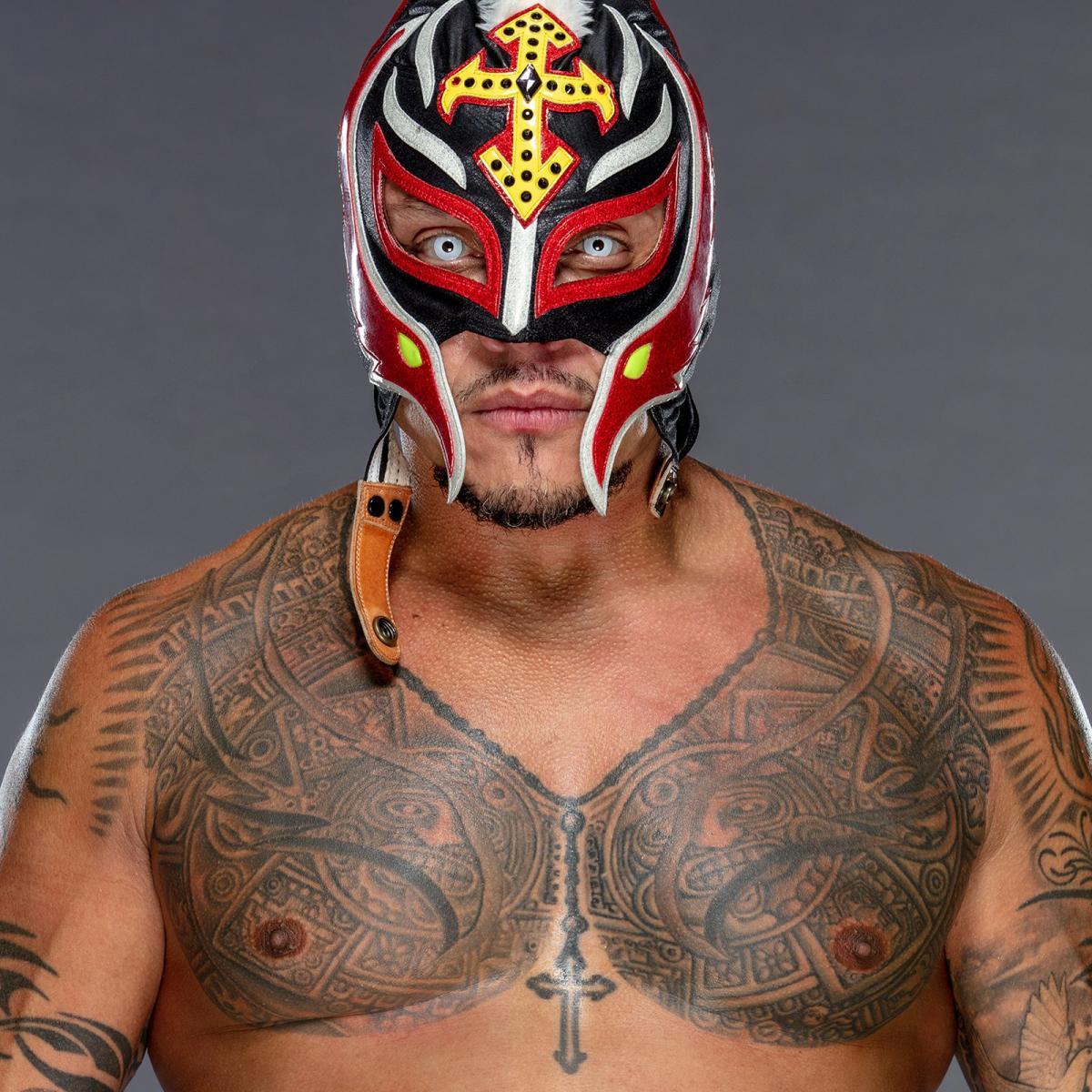 WWEIndia's tweet photo. Take a close look at @reymysterio's tattoos from #SuperstarInk: 
https://t.co/iVxoyIuH0o https://t.co/w77MFXvrJn