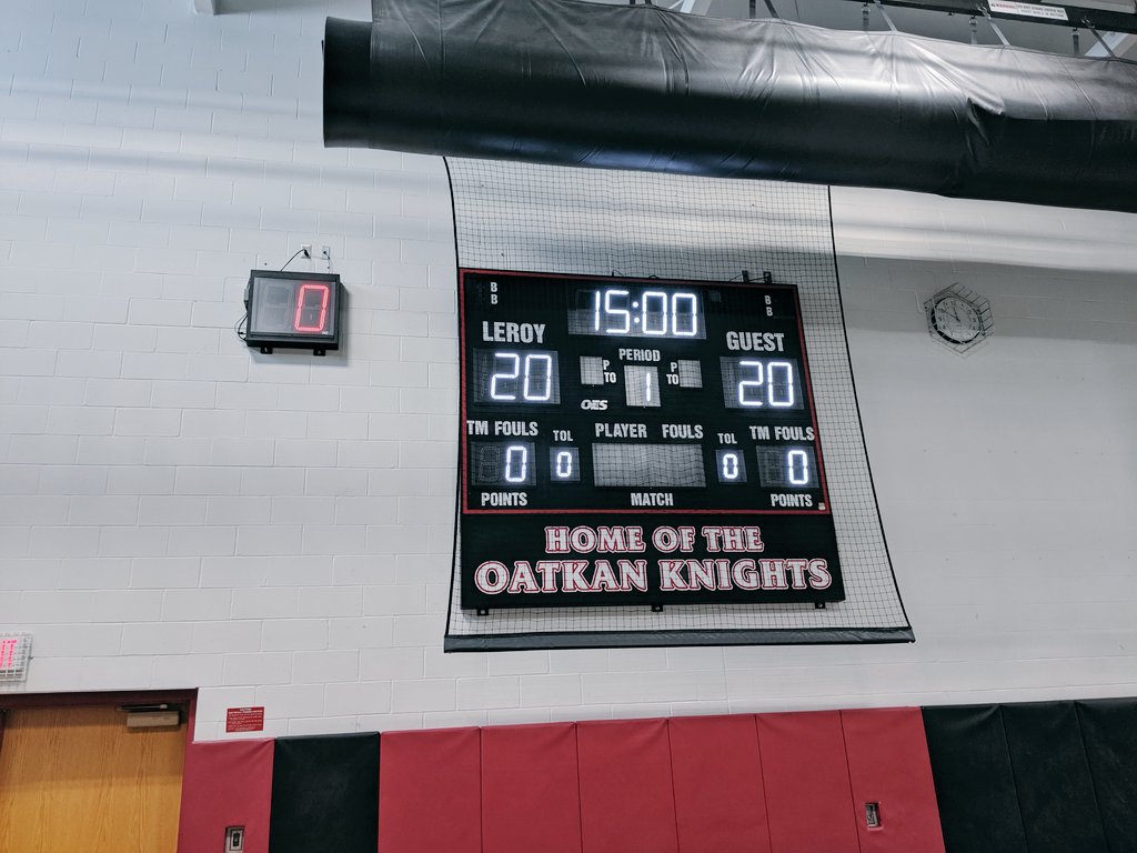 Scoreboards_Etc's tweet photo. @LeRoy_Knights getting ready for the new year!! @TheCavalryLR time to get hype!! #LetsGoKnights #DefendTheCastle
#oesscoreboards @OESscoreboards https://t.co/shp88ksSeZ
