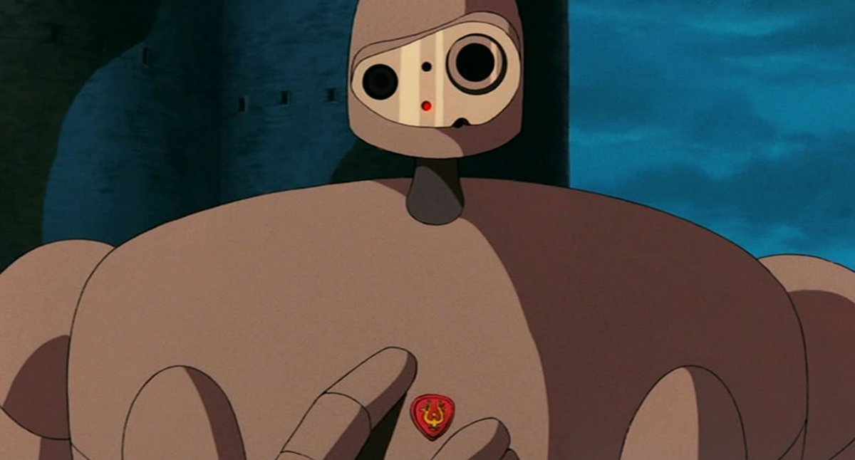 ロボット兵の仕様はいろいろあるらしく、胸のエンブレムや色にはいくつ