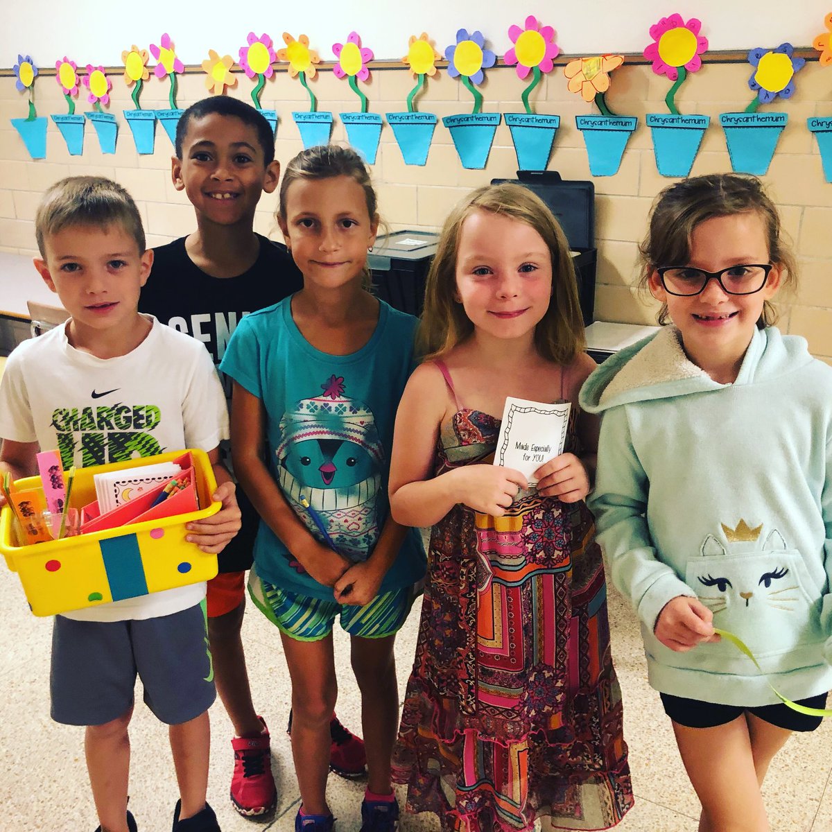 The birthday crew is at bright and early on this Friday morning. They are celebrating birthdays around the building. We are so proud of the second grade leaders.  #CPSLoveLeadInspire #BirthdayCrew #CelebratingBirthdays