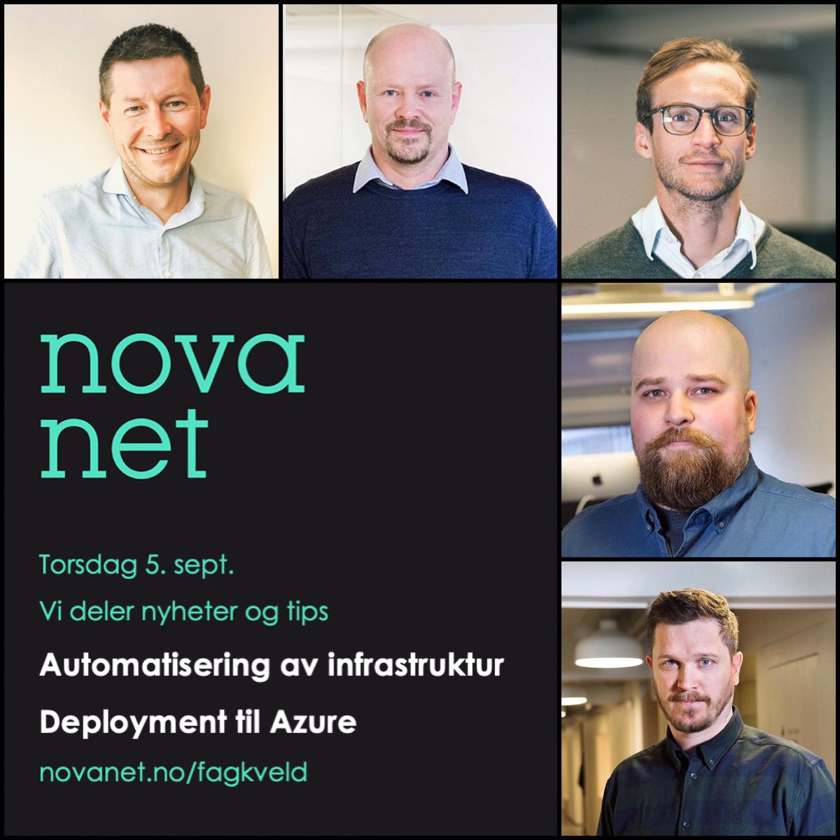 Det er fremdeles noen ledige plasser på vår meetup neste uke! Bli med på en faglig og sosial ettermiddag! novanet.no/fagkveld